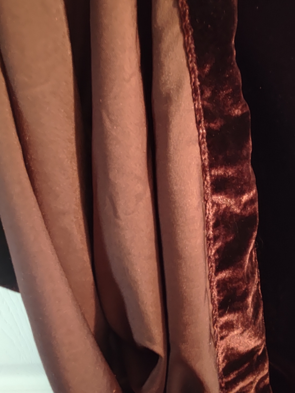 APRIL CORNELL Velvet Jumper - Burgundy XL - Picture 6 of 10